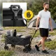 Mountain Goat STANDRAD Foldable Beach and Camping Wagon, Black