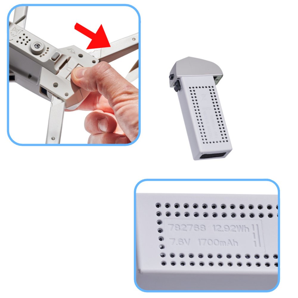 Drone Quadrocopter RC SYMA Z6PRO GPS 4K 5G Wifi FPV 2,4GHz (3)