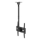 Maclean MC-175 Ceiling TV Mount, 37-75\", 50kg, VESA 400x400, Black