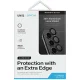 Uniq Optix Aluminum Camera Lens Protector for Samsung Galaxy S24, Black