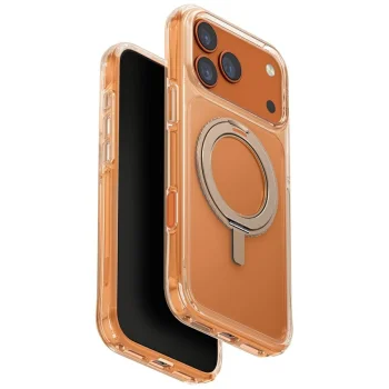 Uniq Swivix 360 Rotating Kickstand Case for iPhone 17 Pro Max, Gold