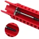 2-in-1 Faucet and Sink Installer Wrench Tool, Red