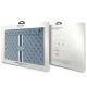 Guess 4G Printed Stripes Laptop Sleeve up to 14\", Blue