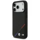 BMW M Carbon Tricolor Line MagSafe Case for iPhone 17 Pro - Black