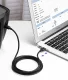 Ugreen USB-A to USB-B 2.0 Printer Cable, 1.5m, Black