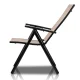 Sofotel So-983 Folding Garden Chairs, Set of 2, Beige