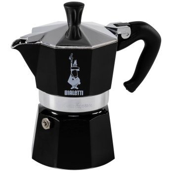 Bialetti Moka Express 3TZ Moka Pot, Black