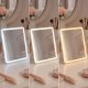 Wireless LED Makeup Mirror, White