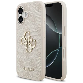 Guess 4G Big Logo Case for iPhone 17 Pink