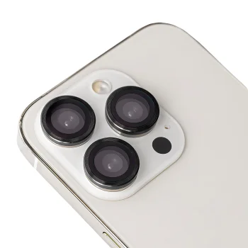 Tfo Camera Lens Protector Set for iPhone 13 Pro / 13 Pro Max (Black, 3 Pcs)