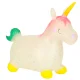 Rubber Bouncy Unicorn Toy for Kids with Pump KX3187