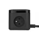 Huslog Cube Power Strip with PD 20W Fast Charger, Black