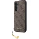 Guess 4G Charms Case for Samsung Galaxy A54 5G, Brown