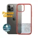 PanzerGlass ClearCase for iPhone 12 Pro Max, Transparent/Red