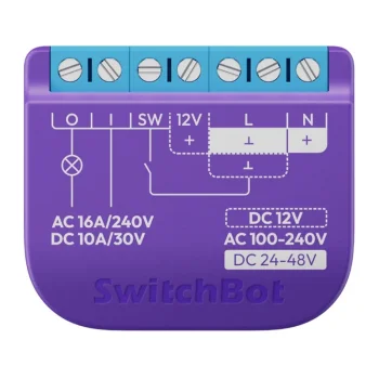 Smart Relay Switch SwitchBot Relay Switch 1 Voltage-Free Contact