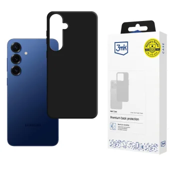 3Mk Protection Case for Samsung Galaxy S25 FE Matt Case, Matte Black