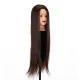 Gabbiano WZ2 Hairdressing Training Head, Synthetic Hair, 55 cm, Color 4H