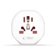 Tech-Protect Universal Travel Adapter to EU, White