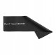 4Fizjo FLAT BAND Flexible Rubber Training Fitness Tape 2m x 15cm, Black