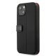 Ferrari FESAXFLBKP13SBK iPhone 13 mini 5.4" black/black book On Track Carbon Stripe