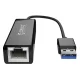 Network Adapter Orico UTJ-U3 USB-A 3.0 to RJ45 Gigabit Ethernet - Black