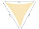 Garden Patio Waterproof Sun Shade Sail Awning Canopy 3x3х3m, Cream