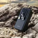 Dudao K11 Max 30000mAh Powerbank with Built-in Cables, Black