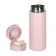 Insulated Travel Mug with LED Temperature Display 420ml, Pink