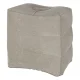 Inflatable Footrest and Travel Ottoman Puff, 3 Heights, Grey