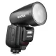 Blykstė Godox V1Pro N Nikon fotoaparatams, 76 Ws, TTL, HSS