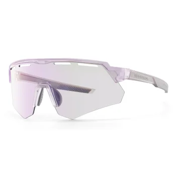 Rockbros Polarized Cycling Glasses with UV Protection and Corrective Insert, Purple