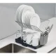 Joseph Joseph Y-Rack 2-Tier Dish Draining Rack, Grey