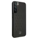 Mercedes Leather Stars Pattern Case for Samsung Galaxy S22+ - Black
