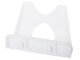 Kitchen Holder for Pot Lids and Cutting Boards, White