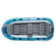 Inflatable Boat Intex Excursion 5 Set 68325 with Oars and Pump, 366 x 168 x 43 cm