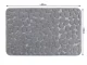 Soft Bathroom Rug 80x50 cm, Grey