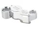 Folding Jeweler\'s Loupe 10x & 20x Magnifier, Steel Body