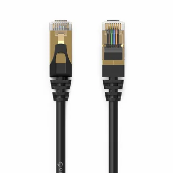 Orico PUG-C7 CAT7 10Gbps RJ45 Ethernet Network Cable, 5m, Black