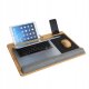 Portable Laptop Desktop Bamboo Table Book Stand