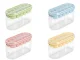 Silicone Ice Cube Tray with Lid and Storage Bin for Freezer