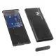 Maclean MCE443 M.2 NVMe/SATA SSD External Enclosure, USB 3.1, Aluminum