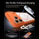 ESR Classic Hybrid MagSafe Case for iPhone 18 Pro / 17 Pro, Frosted Orange