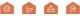 Ruhhy Corner Bathroom Shelves, Set of 2 Pcs 27092