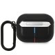 BMW Leather Curved Line Чехол для AirPods Pro Черный
