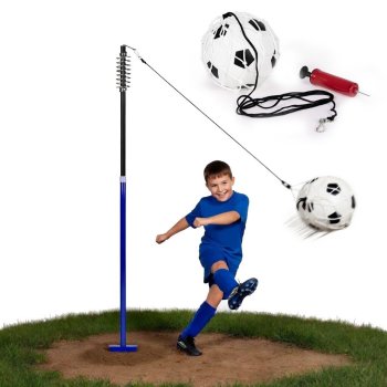 Solo Soccer Trainer Tetherball Set with Adjustable Pole MOVEPRO