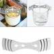 Metal Candle Wick Centering Tool Holder, Silver