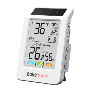 Rainpoint BALDRTHERM HCS596WB Solar Wi-Fi Thermohygrometer