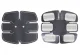 EMS Abdominal Muscle Electrostimulator Massager