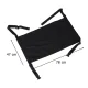 Kids Travel Bed Hammock for Airplane and Train, Black