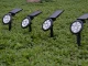 RGB Solar Garden Lamp with Color Changing, 42 cm